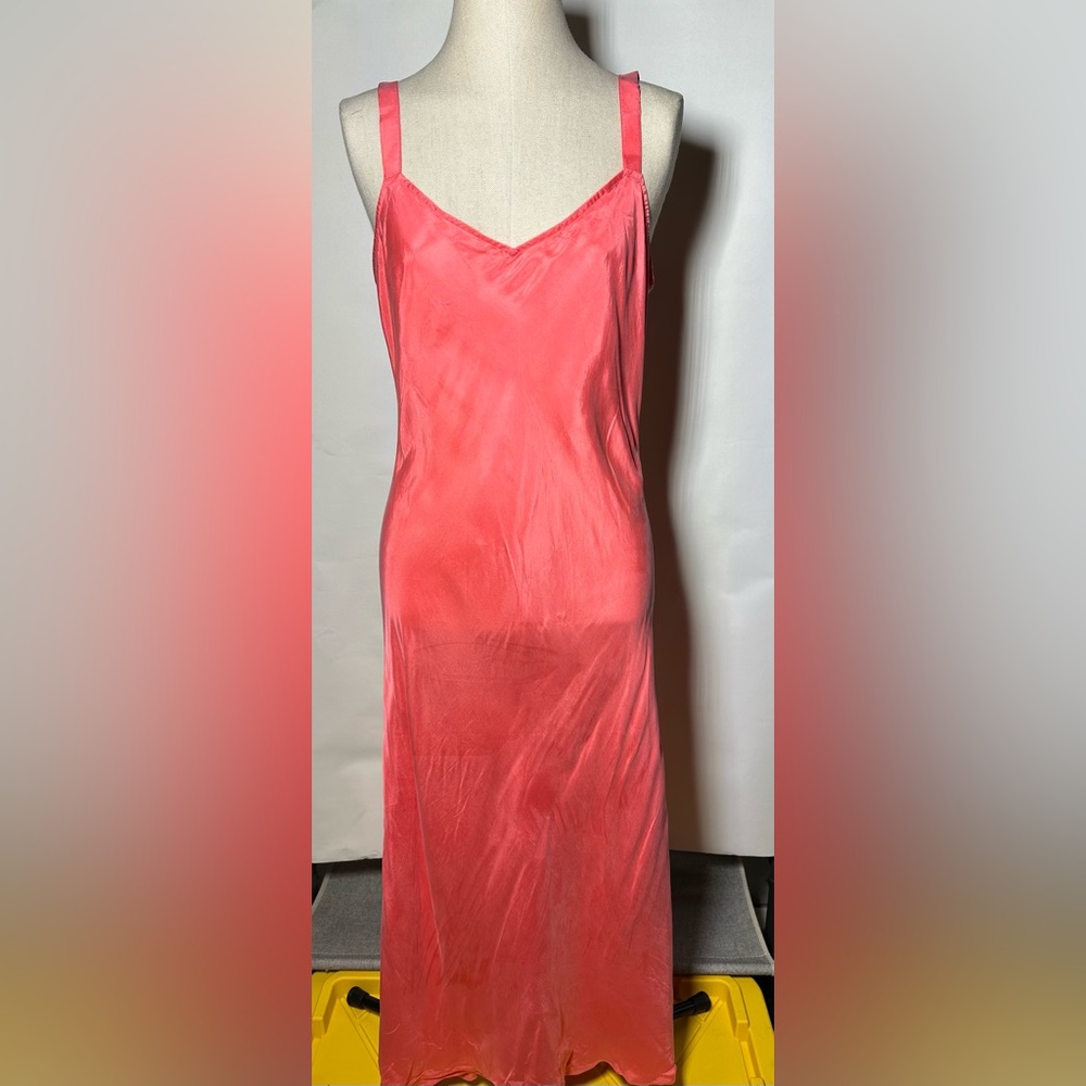 New J. Crew Gwyneth V-neck slip dress in cupro blend!!!